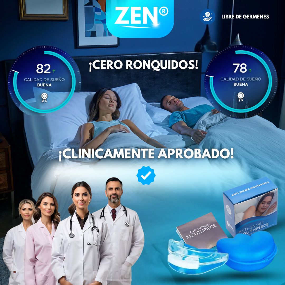 Zen® - Anti Ronquidos😴 EL SECRETO PARA DORMIR FELIZ. Lleva 2 y Paga 1😱