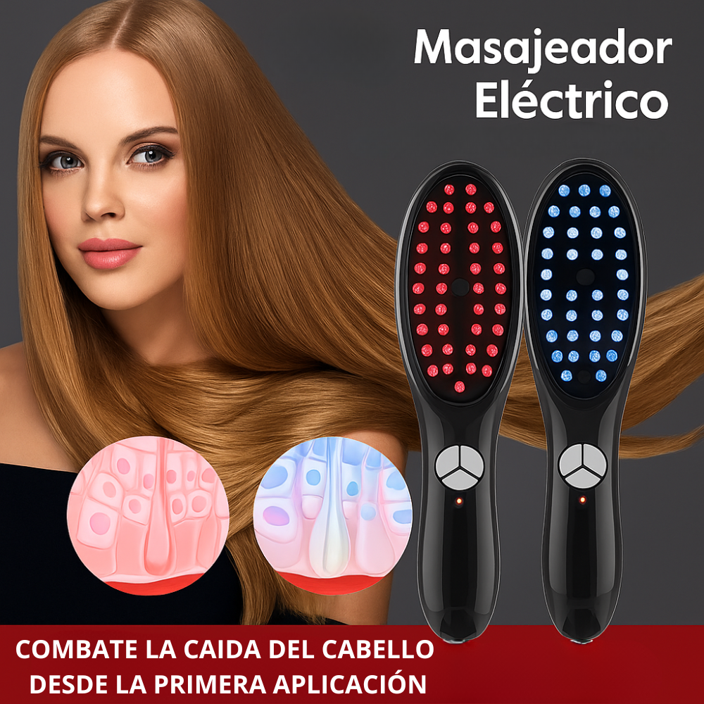 Masajeador Capilar - COMBATE LA CAIDA DEL CABELLO 😍OFERTA EXCLUSIVA😍